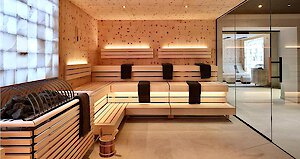 Wellnesshotel mit großzügigem Wellness- und Saunabereich